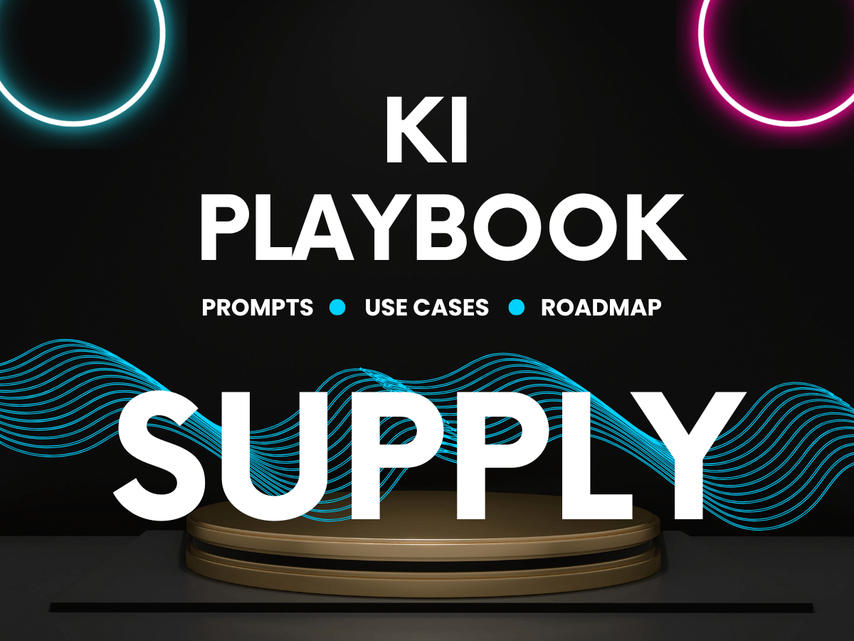 Das KI-Playbook für den Einkauf
