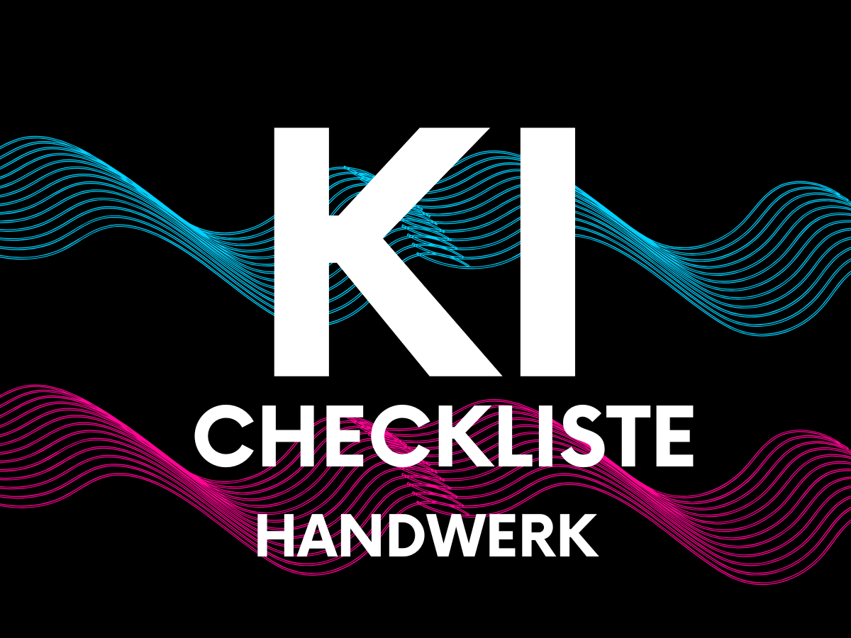 Die Checkliste für das Handwerk